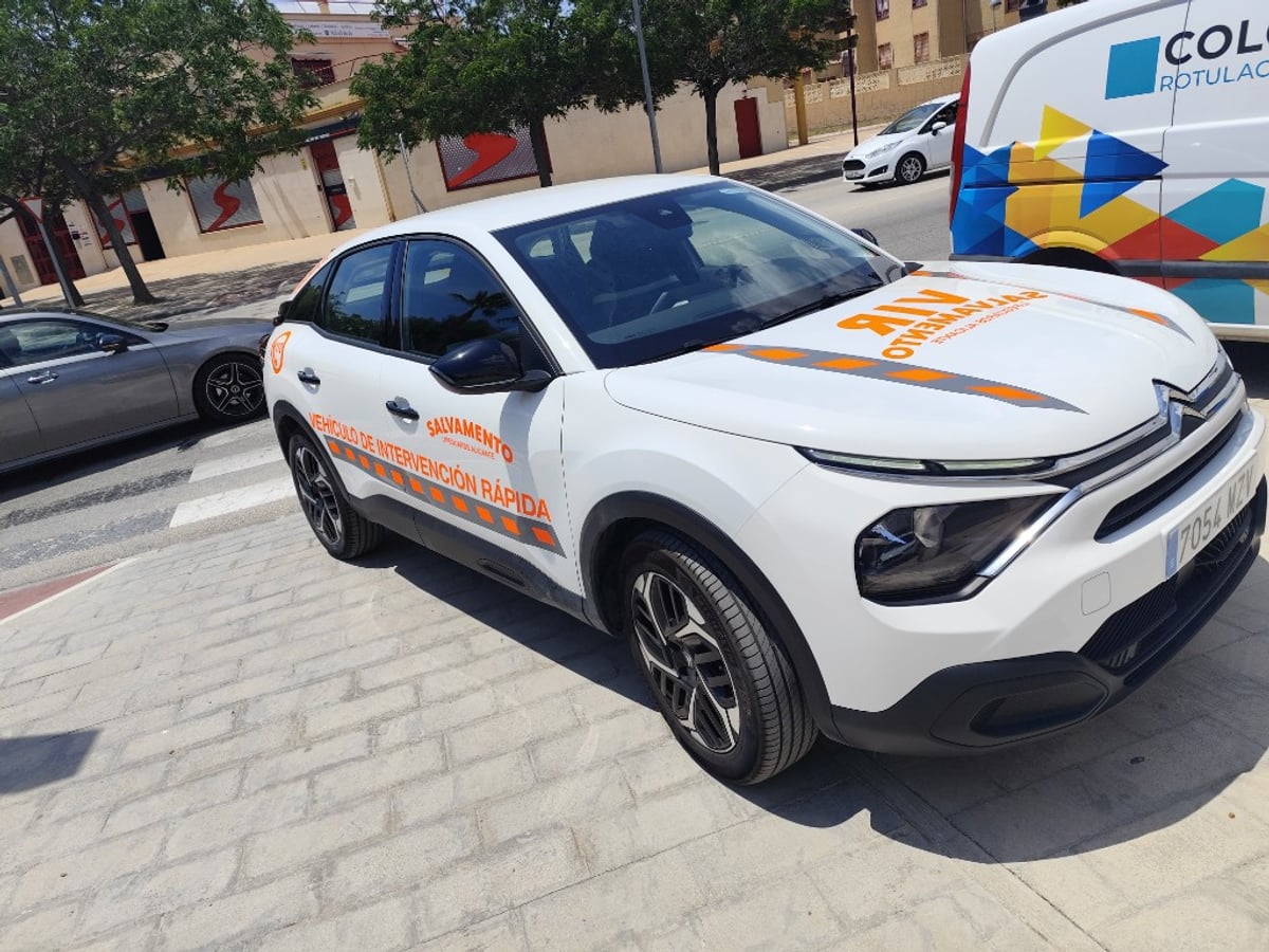 Vehículo de intervención rápida Salvamento Alicante